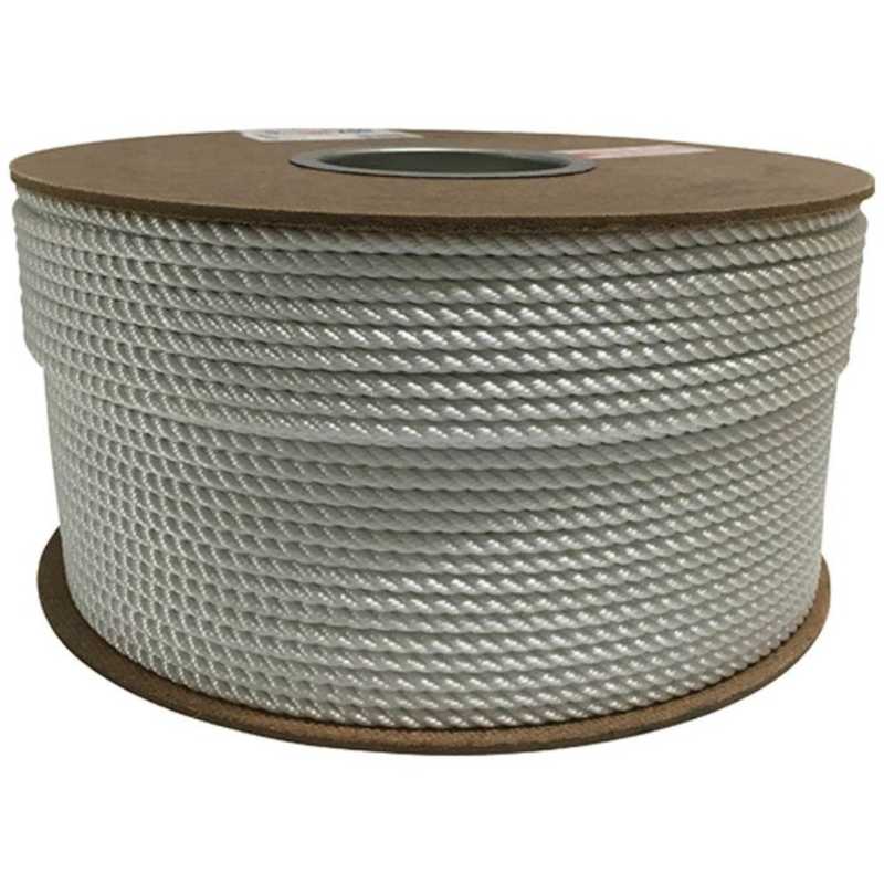 ユタカメイク　ユタカ ナイロン3打ロープドラム巻 5mm×200m　PRJ-9