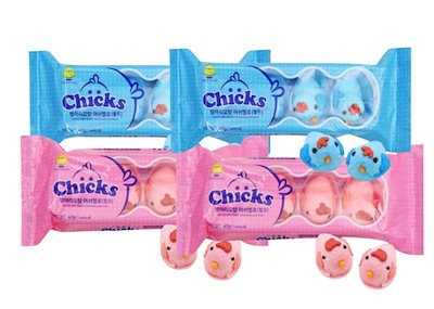 マシュマロ コストコのひよこマシュマロチョコ缶はかわいい見た目なのに中身