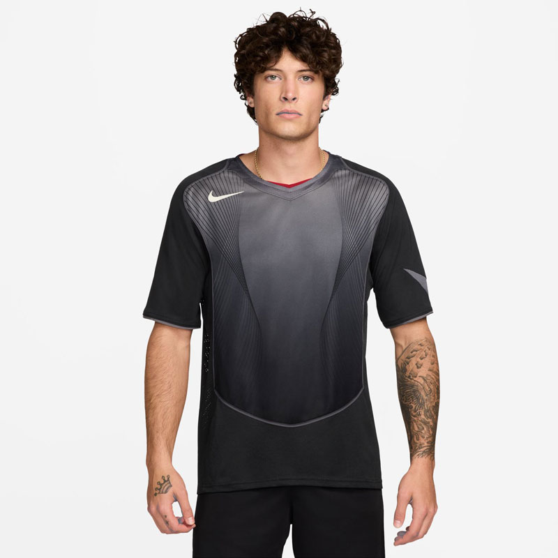 ナイキ DF T90 S/S トップ JSY サッカーウェア プラクティスシャツ 25FA (HV1179-010)