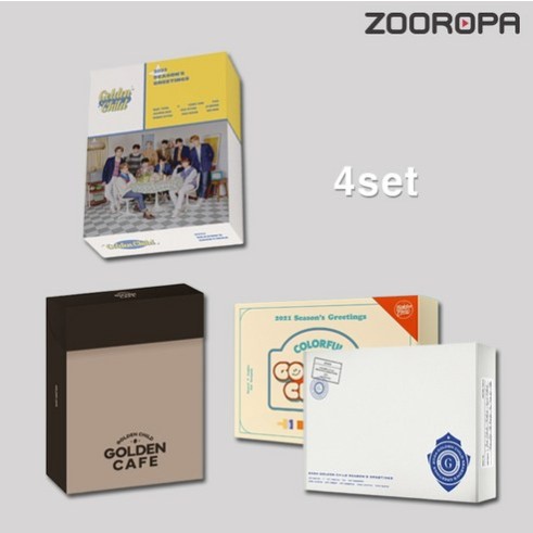 [4点セット] ゴールデンチャイルド Golden Child 2024 2023 2021 2022 シーズングリーティング