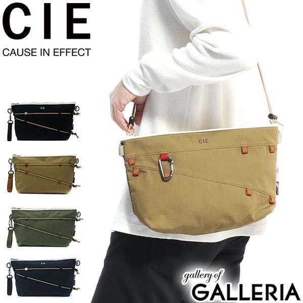 CIE クラッチバッグ シー STRING POUCH ポーチ ショルダーバッグ クラッチポーチ 2WAY 斜めがけ カジュアル メンズ レディース 011800