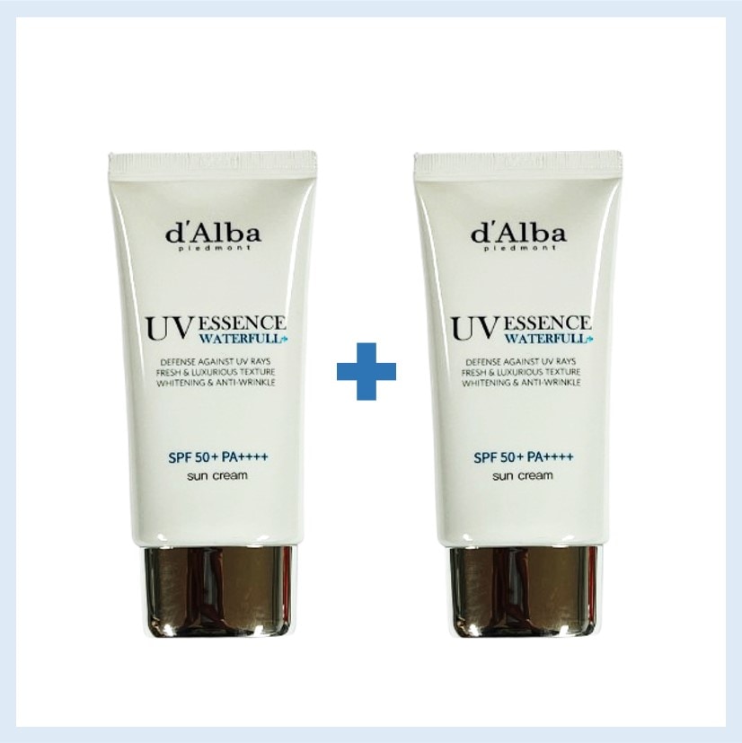 ウォータフルエッセンスサンクリーム [SPF50+/PA++++], 50ml, 2個
