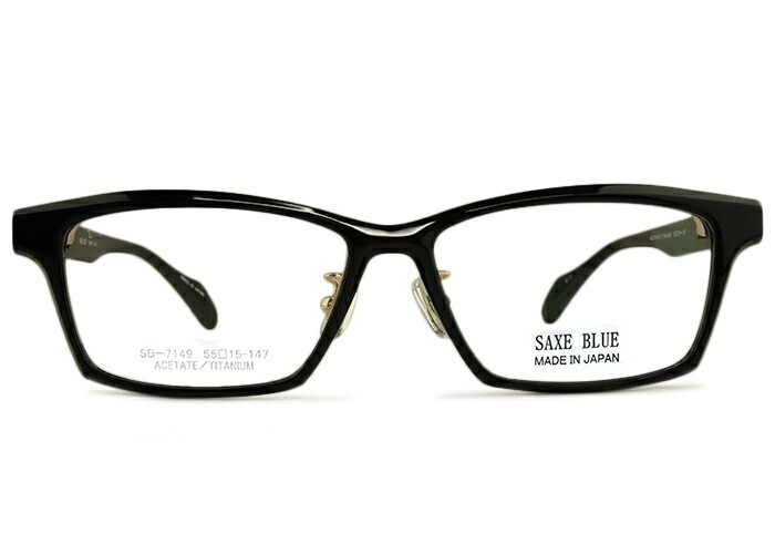 跳ね上げ式メガネ 跳ね上げ メガネ 老眼鏡 フレーム ザックスブルー SAXE BLUE sb-7149 sb5 跳ね上げ 単式 日本製 伊達 度付き 老眼鏡 メガネ めがね 眼鏡 スクエア チタン