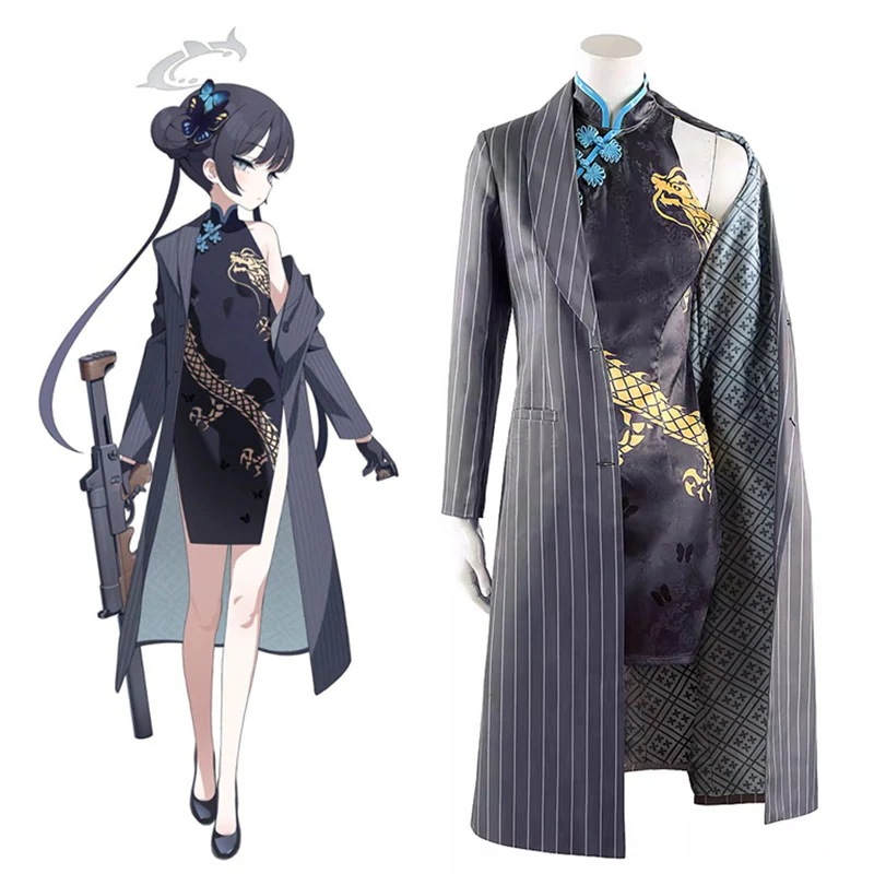 仮装 装服 ハロウィン コスチューム コスプレ衣装 妃咲 キサキ ブルーアーカイブ Achive Blue スーツ ハロウィン 2024年新作入荷コスプレ