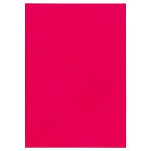 （まとめ） TANOSEE 色画用紙 四つ切 あか 1パック（10枚） [x15セット]