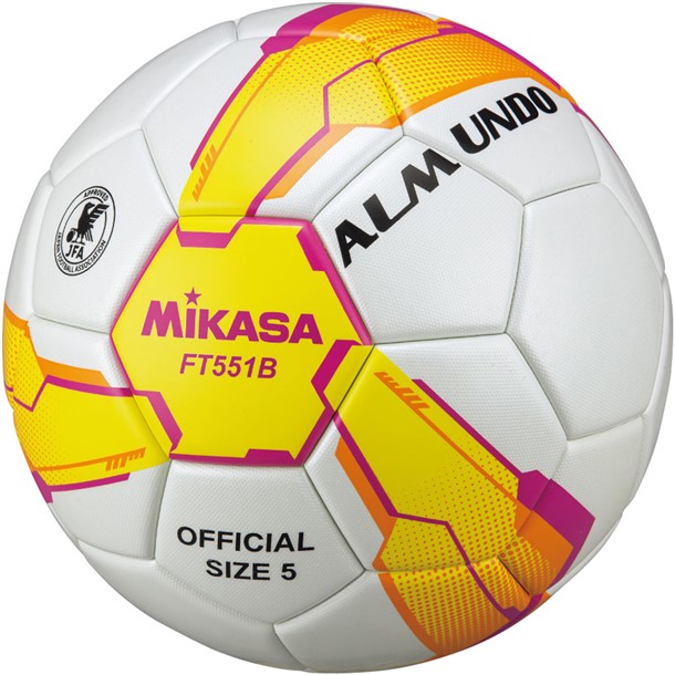 サッカー5号ALMUNDOケンテイハリ YP サッカーボール5号 (ft551byp)