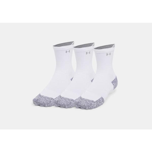 1387043 - 101 UA ArmourDry ラン クッション ユニセックス ミッドクルー ソックス ランニング靴下（3足） 4,931円