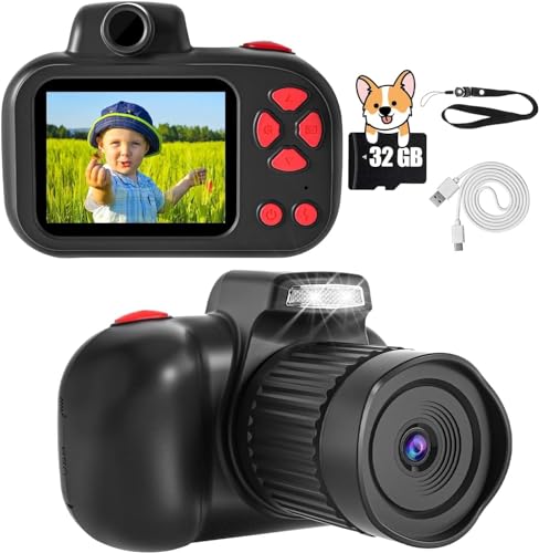 キッズカメラ 子供用 トイカメラ 4800万画素 1080P HD 動画 2.4インチIPS 画面/