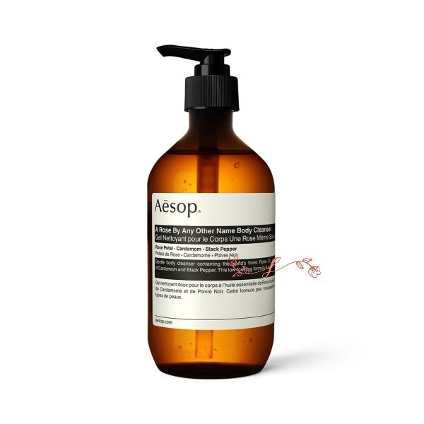 Ae　sopダマスカン ローズ ボディクレンザー 500mL／ボディソープ 正規品 大容量ボディクレンザー ギフト用ボディソープ