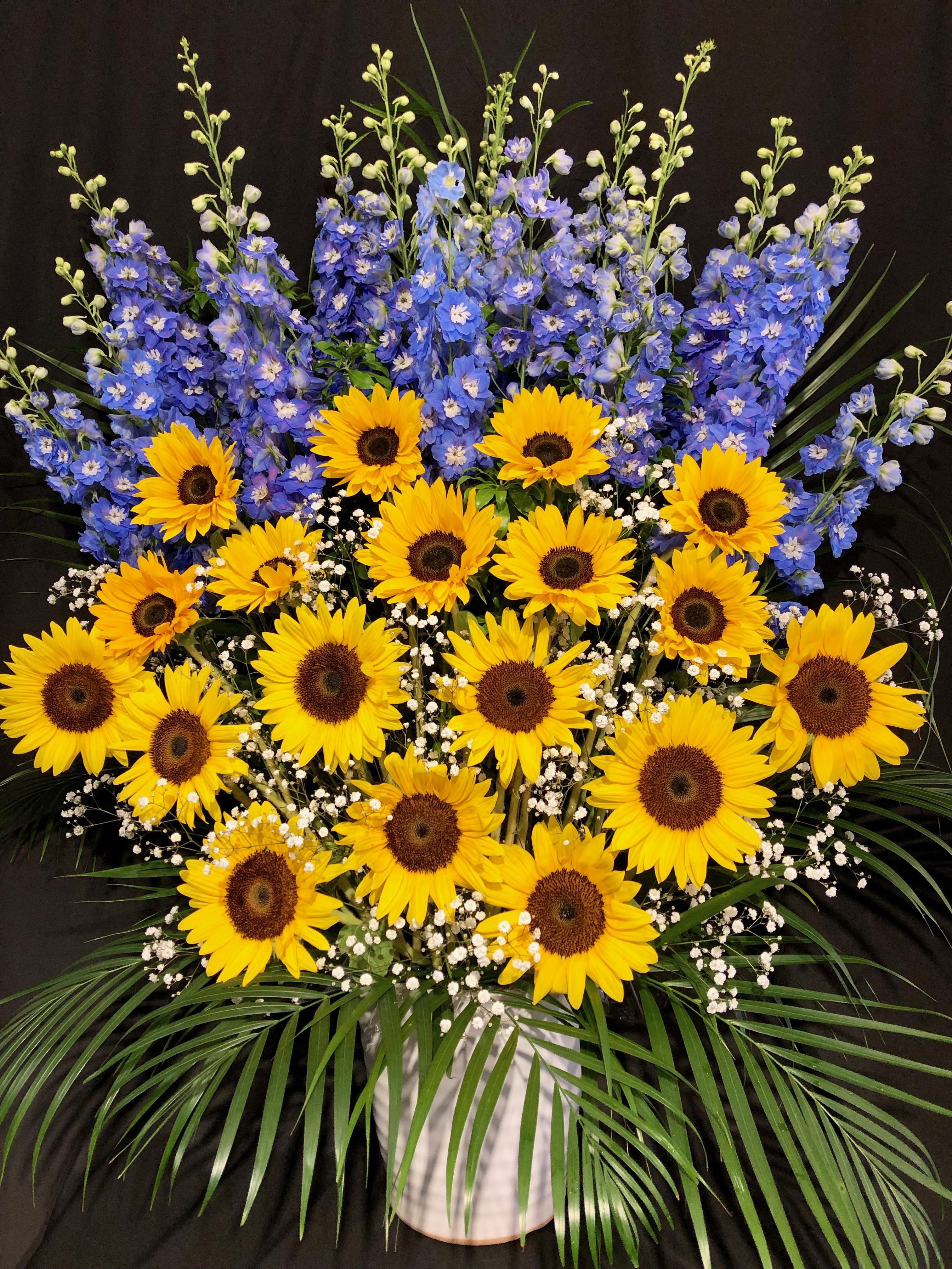 商品ID 6118 アレンジメント　ヒマワリ 16,060円