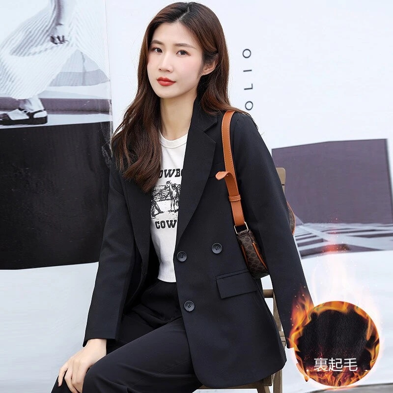 入社応援 スーツカーディガン 裏起毛 上質 厚手 通勤 OL 仕事 レディース 暖かい ジャケット30%までに制限