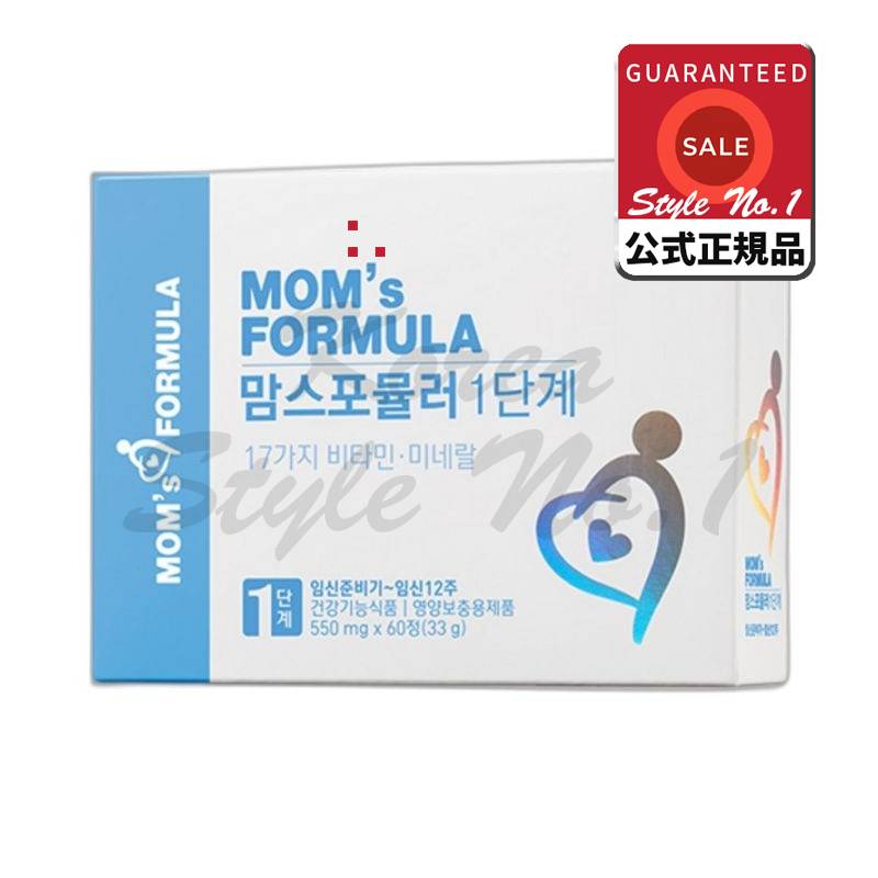 マムスフォーミュラ1段階妊婦妊娠初期活性型葉酸栄養剤60錠