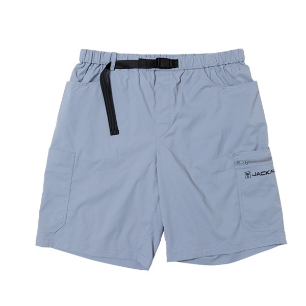 ジャッカル ウェア PA-B004 フィッシングショートパンツ ライトブルー S