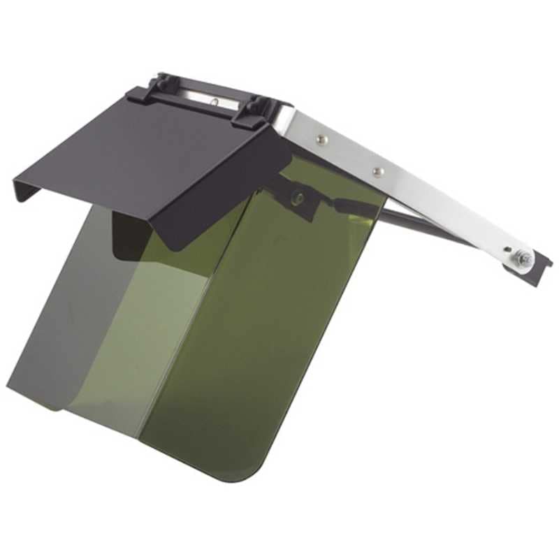 トラスコ中山　TRUSCO 遮光二重防災面 ヘルメット取付タイプ 前プレート遮光度8　TBM-602WK