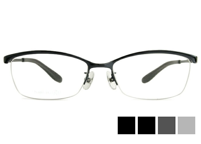 メガネ アミパリ AMIPARIS アミパリ AMIPARIS ts-8061 4color 日本製 54ロ17 （フレームのみ / 度付き / 度なし 伊達） 度付き チタン ナイロール メンズ