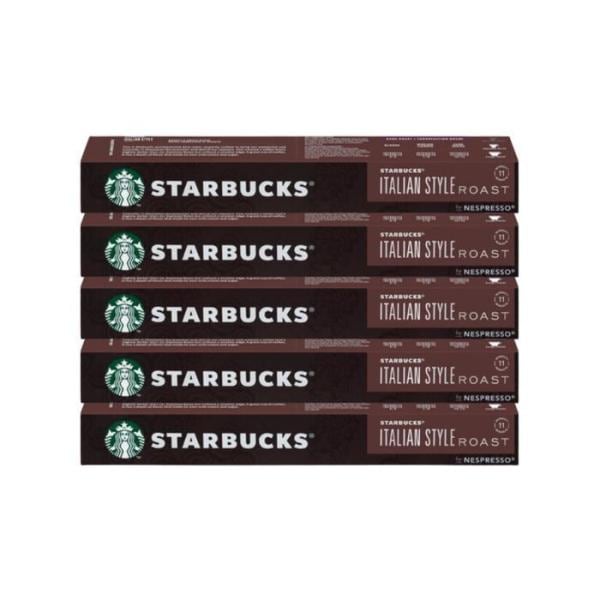 スターバックス ネスプレッソ カプセル イタリアン スタイル 10粒 x 5個 5,974円