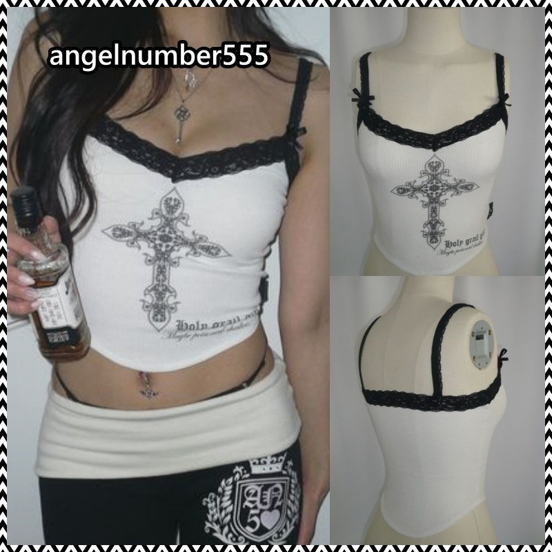 angelnumber555 Holy Grail Top キャミソール Angelnumber555] Holy Grail Top (Angelnumber555/タンクトップ