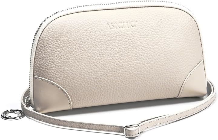 本革 スマホお財布ショルダー 軽量 斜め掛け 高機能ポケット 上品でカジュアル 大人可愛い ミニマルスタイル 横型 レディース パスポートケース お薬手帳ケース( オフホワイト) 5,514円