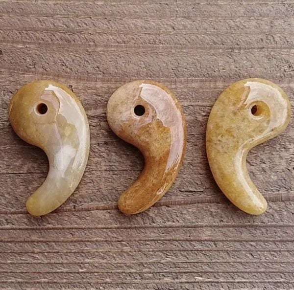 ビーズ アクセサリー用品 アクセサリー道具 材料 手芸 ハンドクラフト コレクション 勾玉 特大