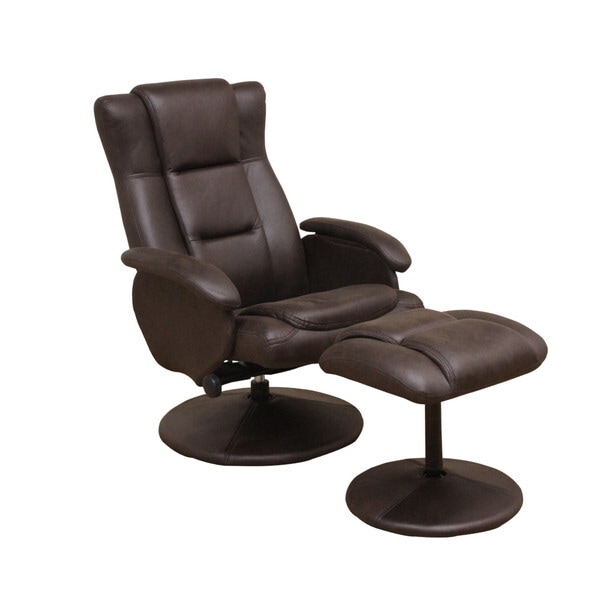 後藤家具物産 PC-BTN-DBR ダークブラウン ボストン オットマン付きパーソナルチェアー メーカー直送