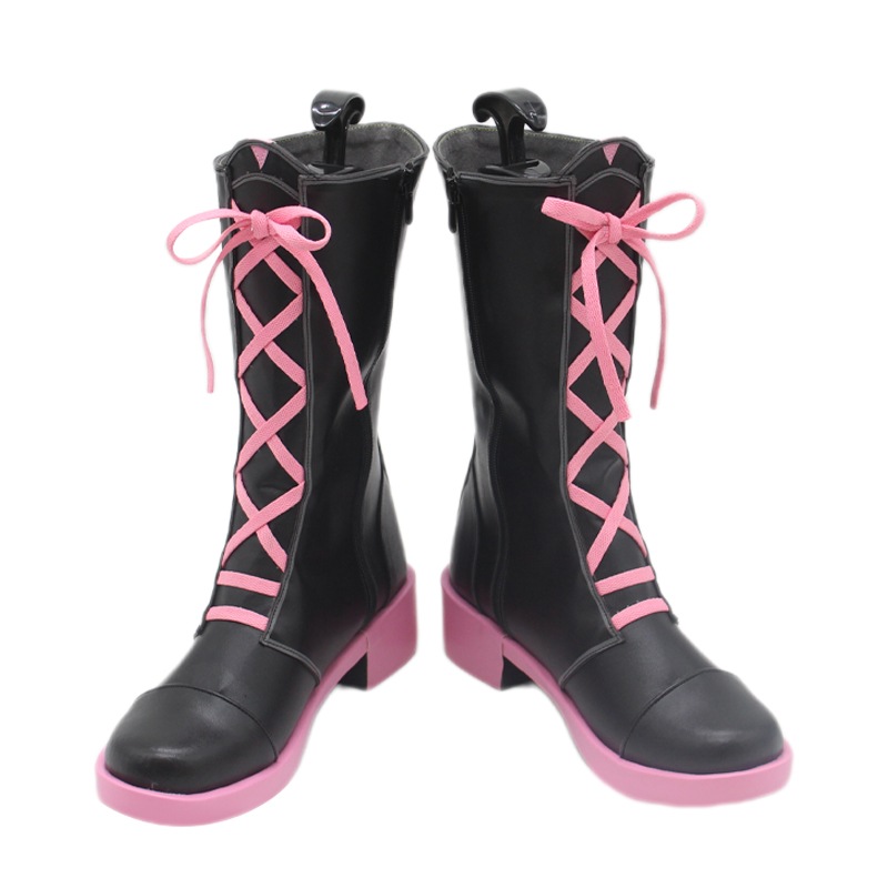 コスプレ靴 東雲絵名 しののめえな 変装用 下駄 シューズ 長靴 コスプレ クリスマス ハロウィン