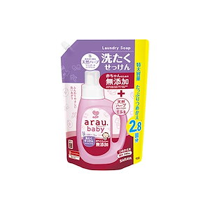 arau.(アラウ) アラウベビー 洗濯せっけん 詰替 2060mL ハーブ