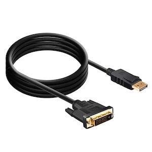 [DFsucces] DisplayPort to DVI変換ケーブル 変換 アダプター 1.8m DP-DVI アダプター モニター 多機能 変換ハブ プロジェクター ディスプレイポート オス