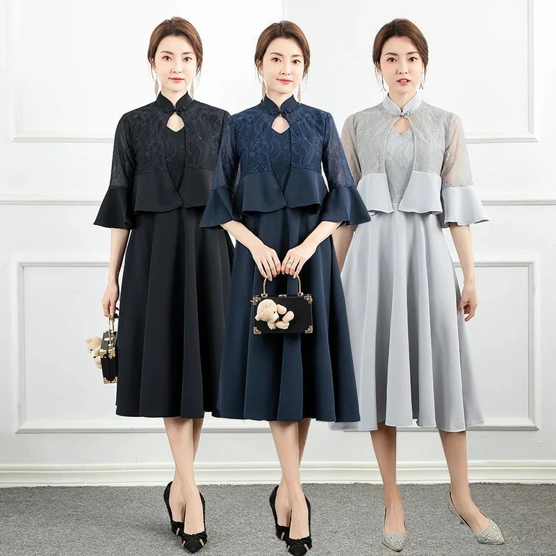 ドレス イブニングドレス パーティードレス ロング 結婚式 ワンピース 大きいサイズ フォーマル レースストール 半袖ドレス ケープ ワンピース きれいめ レディース 大人 成人式 上品 体型カバー