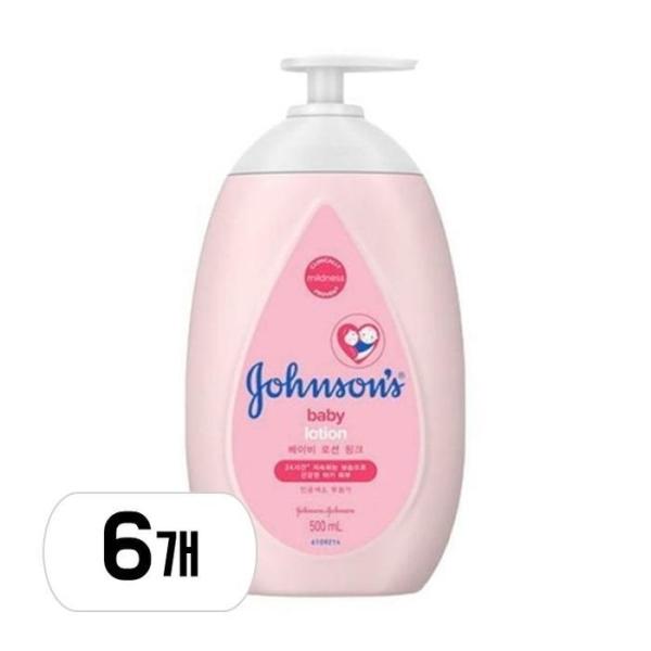 ジョンスンズベビー ローション ピンク 500ml 6本