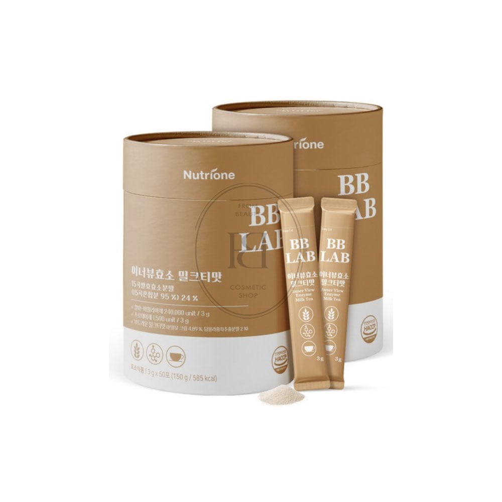 BBLAB ビビラップ インナービュー酵素ミルクティー味 150g 2個