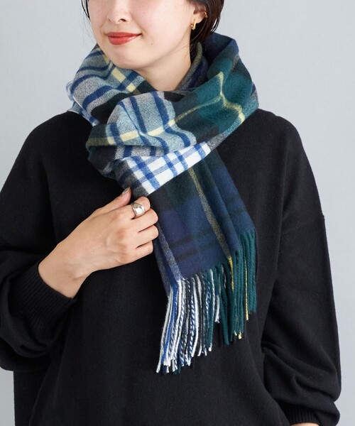 [最安値挑戦]ストール チェック カシミヤ ストール レディース
