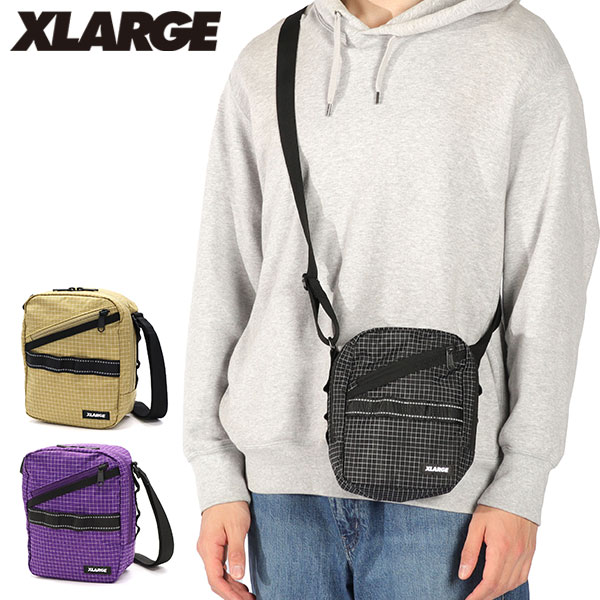 ショルダーバッグ メンズ レディース 斜めがけバッグ ブランド 大人 軽量 軽い 小さめ ナイロン 20代 黒 旅行 RIPSTOP SQUARE SHOULDER BAG 101251053001