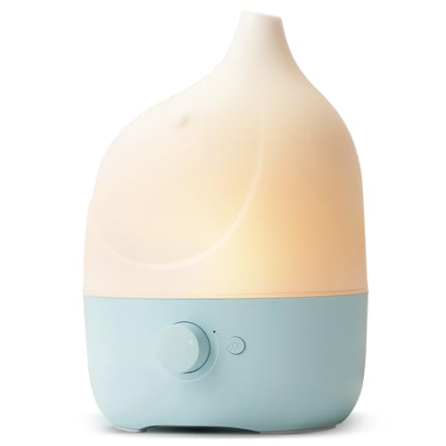 Yokizu 加湿器 小型 卓上 大容量 【2024年新モデル おしゃれなイルカデザイン】 アロマ対応 超音波式 上から給水 LEDライト 静音 強力 お手入れ簡単 6畳 10畳 21時間連続稼働 空