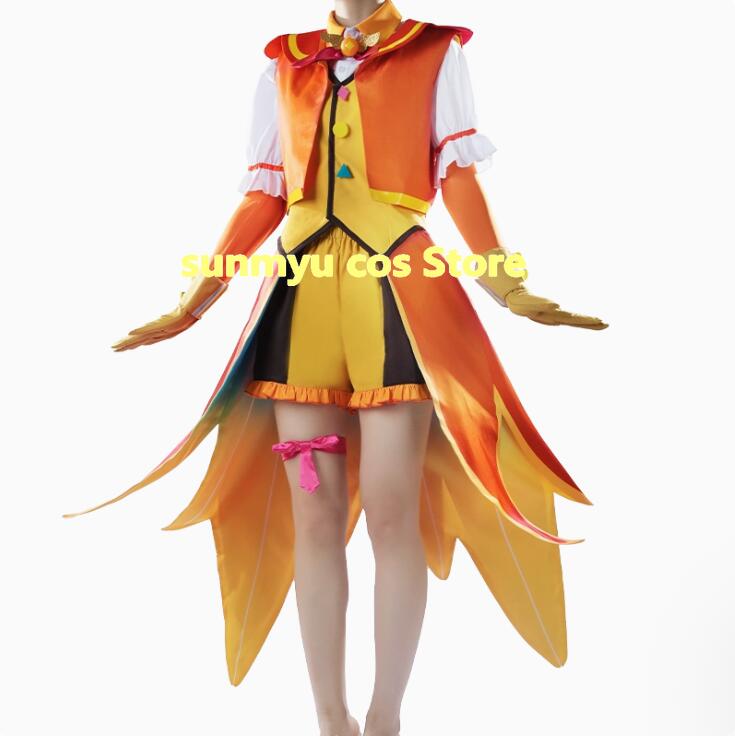 ひろがるスカイ！プリキュア 夕凪 ツバサ キュアウィング コスプレ衣装