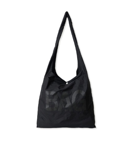【aeae】 NYLON SHOULDER BAG : BLACK