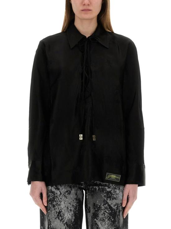 GANNI Women Tops W0359 099 Black
