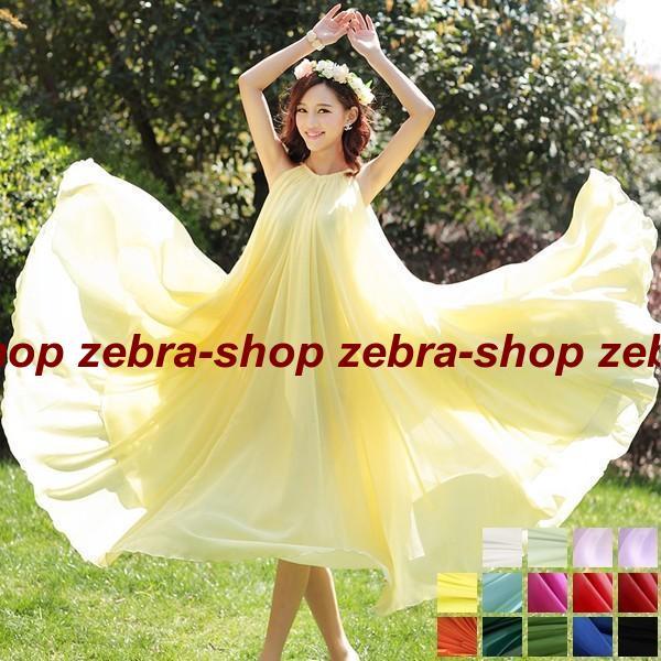 【急速出荷!】マキシワンピース 夏 レディース ロング シフォン マキシ丈 リゾートワンピ リゾートワンピース 半袖ストアをフォローする