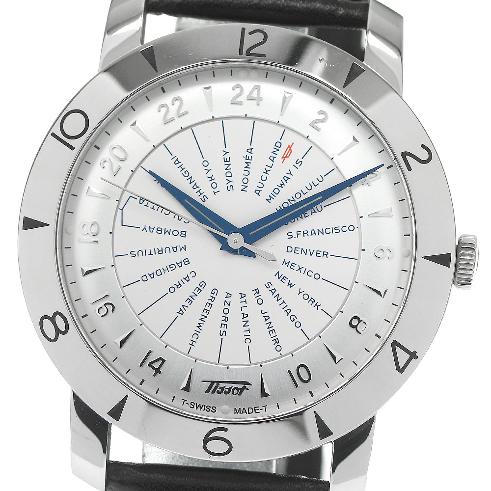 今季ブランド TISSOT ティソティソ ヘリテージ _802990【中古】 良品 メンズ 自動巻き 160周年記念 ナビゲーター その他 ブランド腕時計