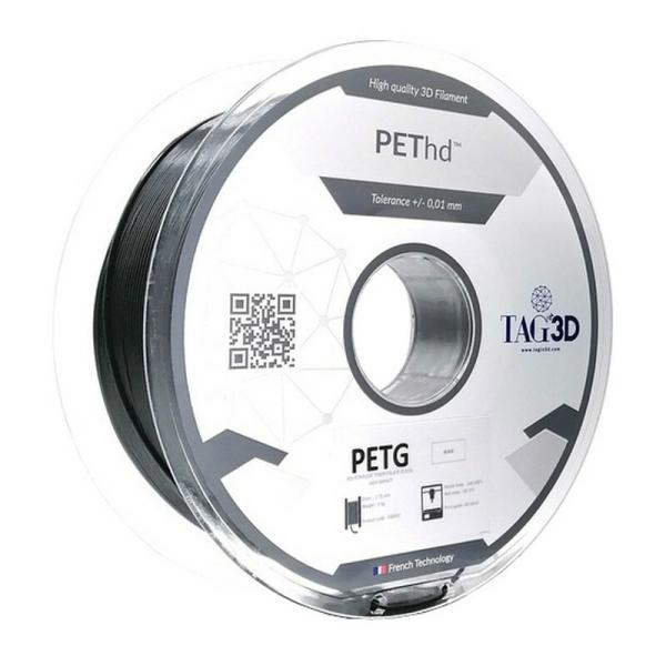 TAGin3D HD PETフィラメント PET HD－1．75BK 梱包 保安 補修用品 工場 店舗用機器 3Dプリンター用フィラメント