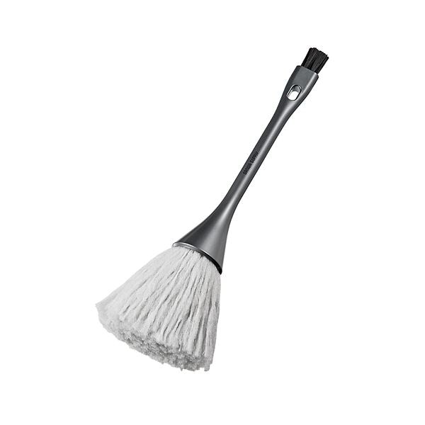 (まとめ)サンワサプライ 除電ブラシ(隙間ブラシ付き・グレー) CD-BR14GYN(×5セット)