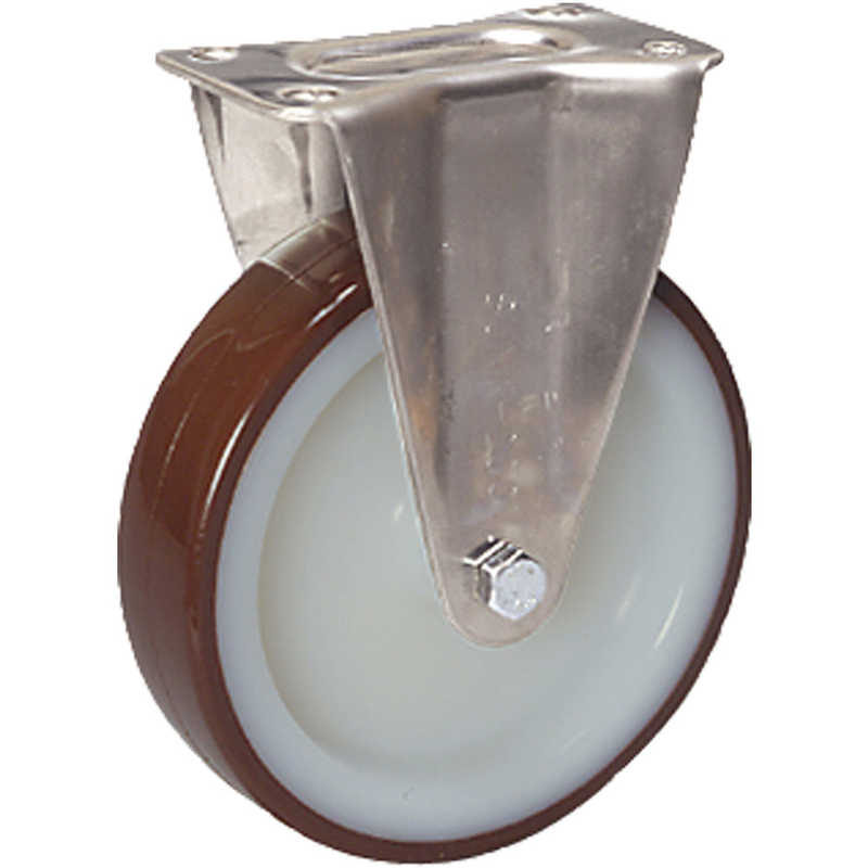 シシクアドクライス　ステンレスキャスター 固定ウレタン車輪付　SUNK150POTH 6,175円