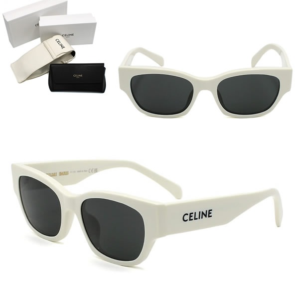 サングラス CL40197U 5425A ホワイト ダークグレー アジアンフィット