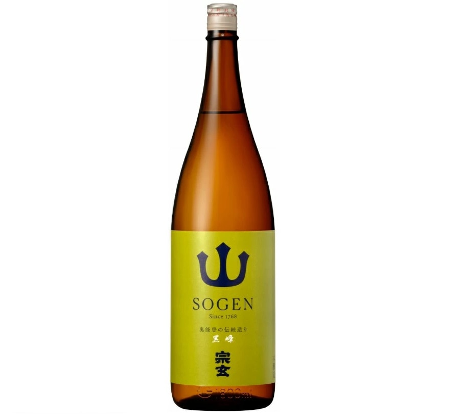 【石川県の地酒】【送料無料】 宗玄酒造 宗玄 本醸造 黒峰 1800ml 1.8L×6本【奥能登の地酒】