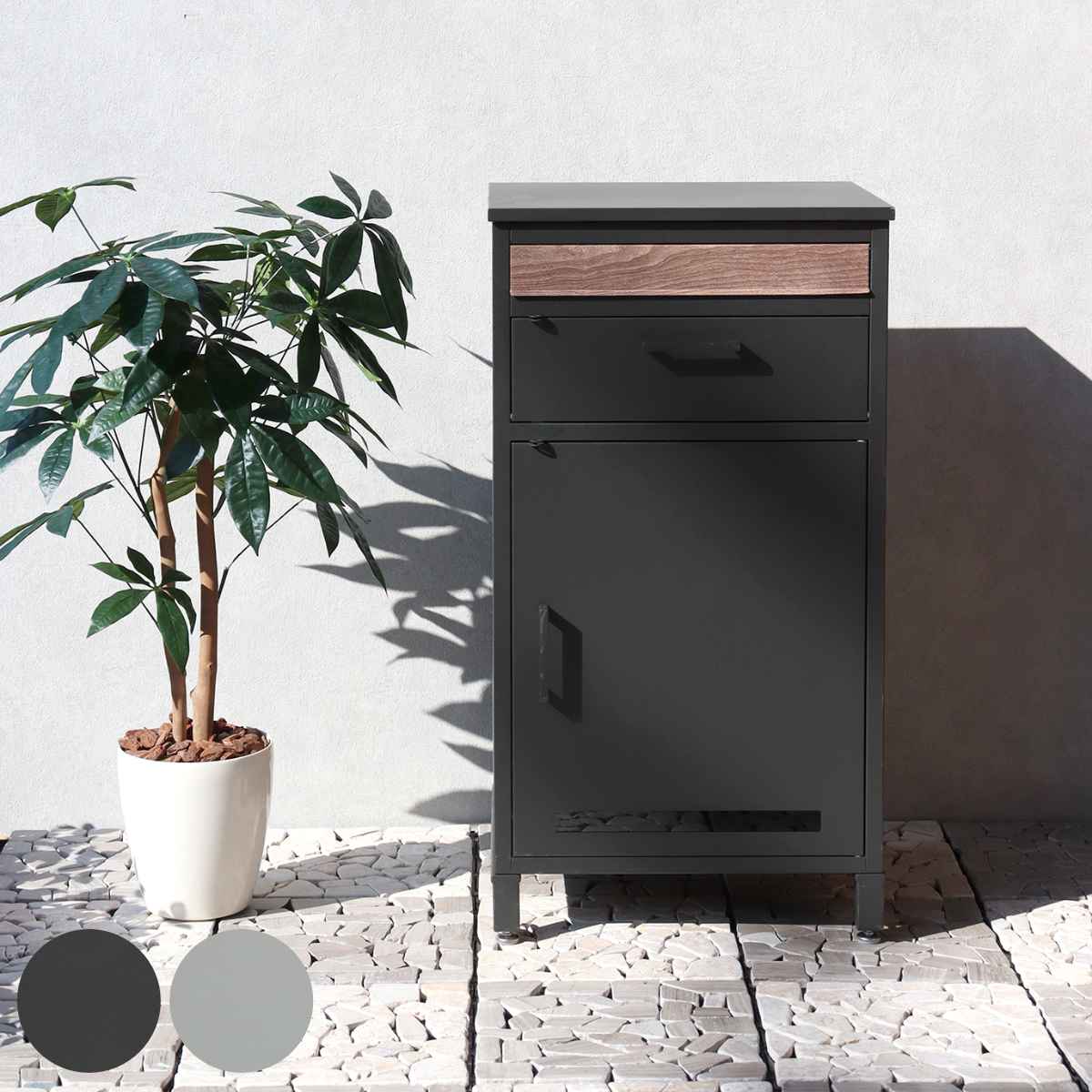 宅配ボックス 宅配ボックス Jake 宅配ボックス付きポスト 宅配 ボックス ポスト一体型 配達ボックス ポスト 一戸建て用 据え置き 前開き 2段 大容量 宅配BOX 戸建 荷物受け