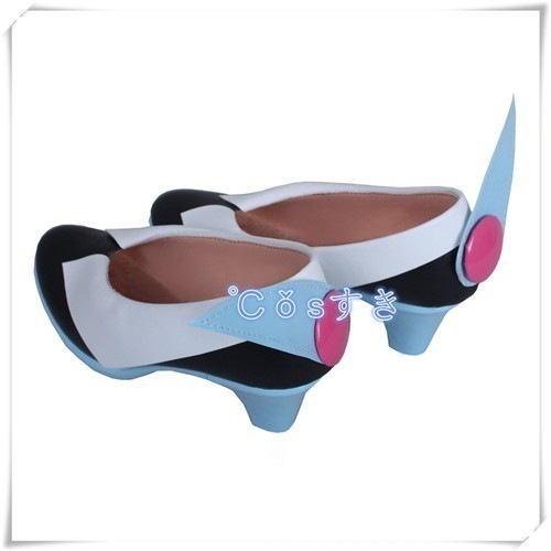 【全店任意2枚購入で100円OFF】マクロスΔ 美雲・ギンヌメール コスプレブーツ 靴 コスプレシューズ cosplay イベント ハロウイン パーティー 仮装