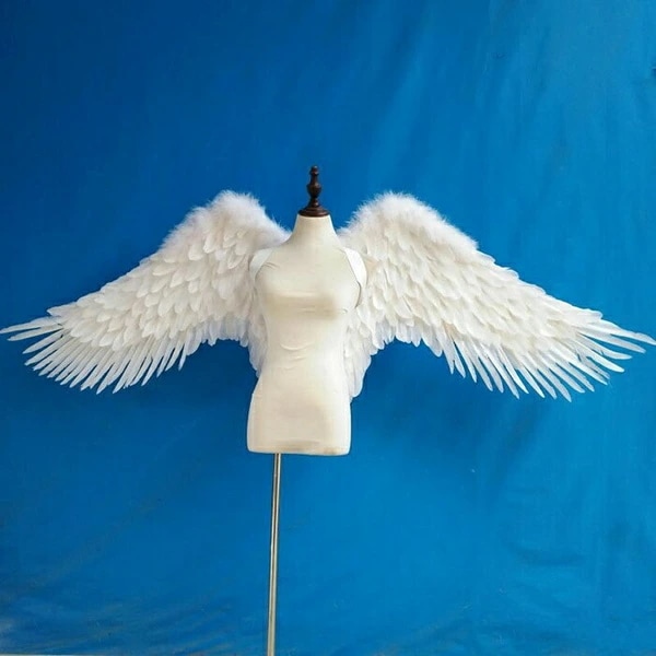 セルス プロモーション天使 羽 コスプレ道具 羽 翼 wing ウイング ホワイト 広さ200cm 天使みたい 妖精 悪魔 ファッションショー パーティーグッズ 撮影 ステージ道具 イベント 文化祭