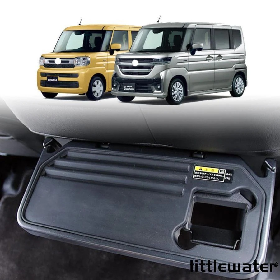 新型 スズキ スペーシア カスタム 2列シートバックテーブルマット Spacia Custom MK94S MK54S パーツ ドレスアップ アクセサリー パーツ シート机滑り止めマット