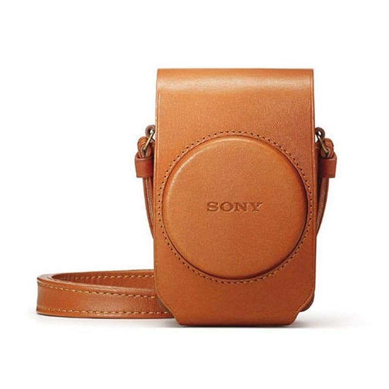 SONY(ソニー) デジタルカメラケース ソフトキャリングケース ブラウン LCS-RXG T