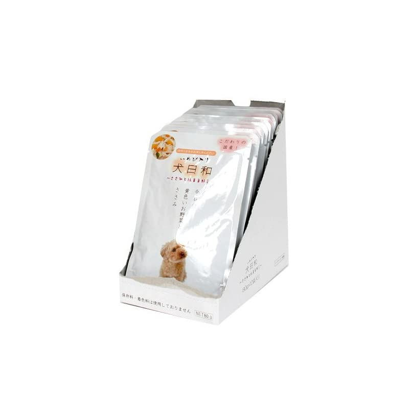 【まとめ買い】犬日和レトルト（ささみと緑黄色野菜）12個入り