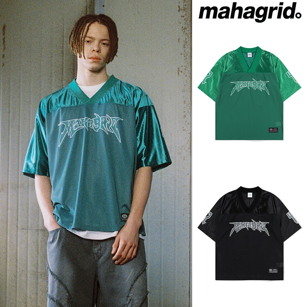 [mahagrid] MESH FOOTBALL JERSEY